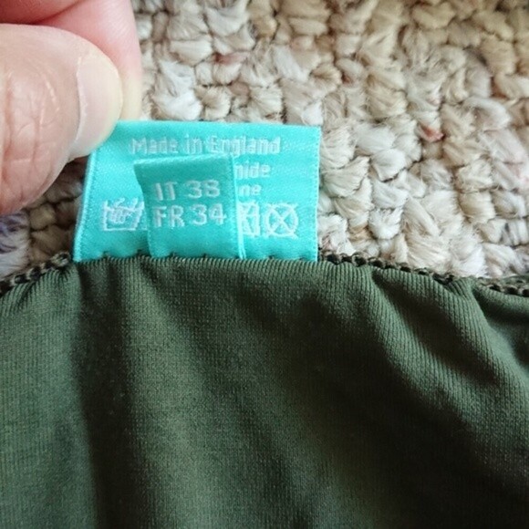 Melissa Odabash TWO-PIECE SWIMSUIT in army green - Picture 10 of 12